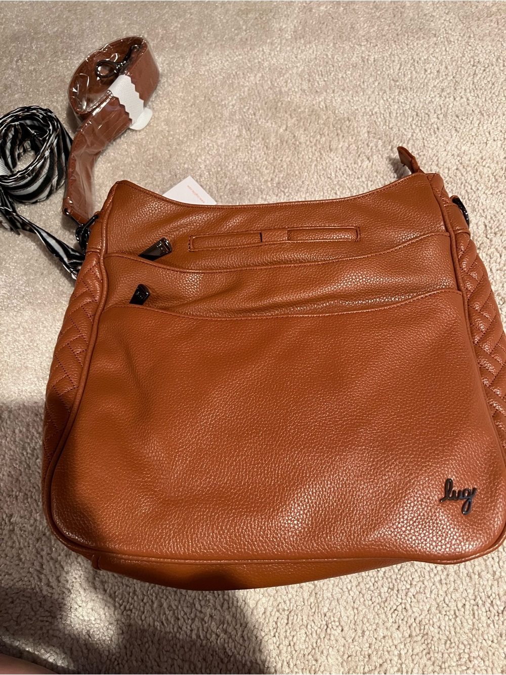 Lug Cable Car VL Crossbody in Copper NWT